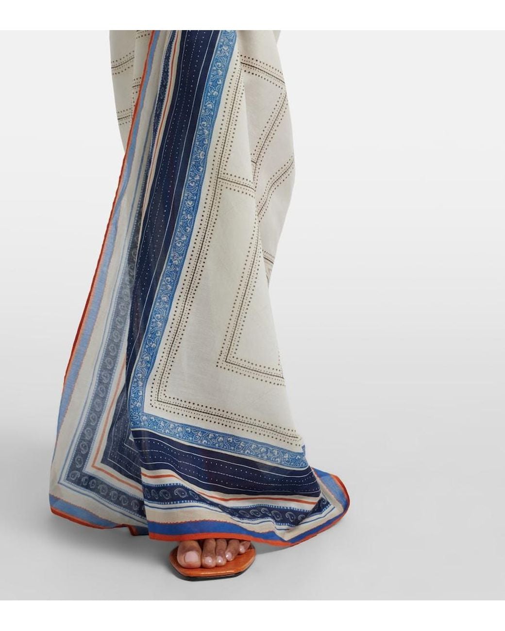 Totême Blue Collector Printed Beach Cover-Up