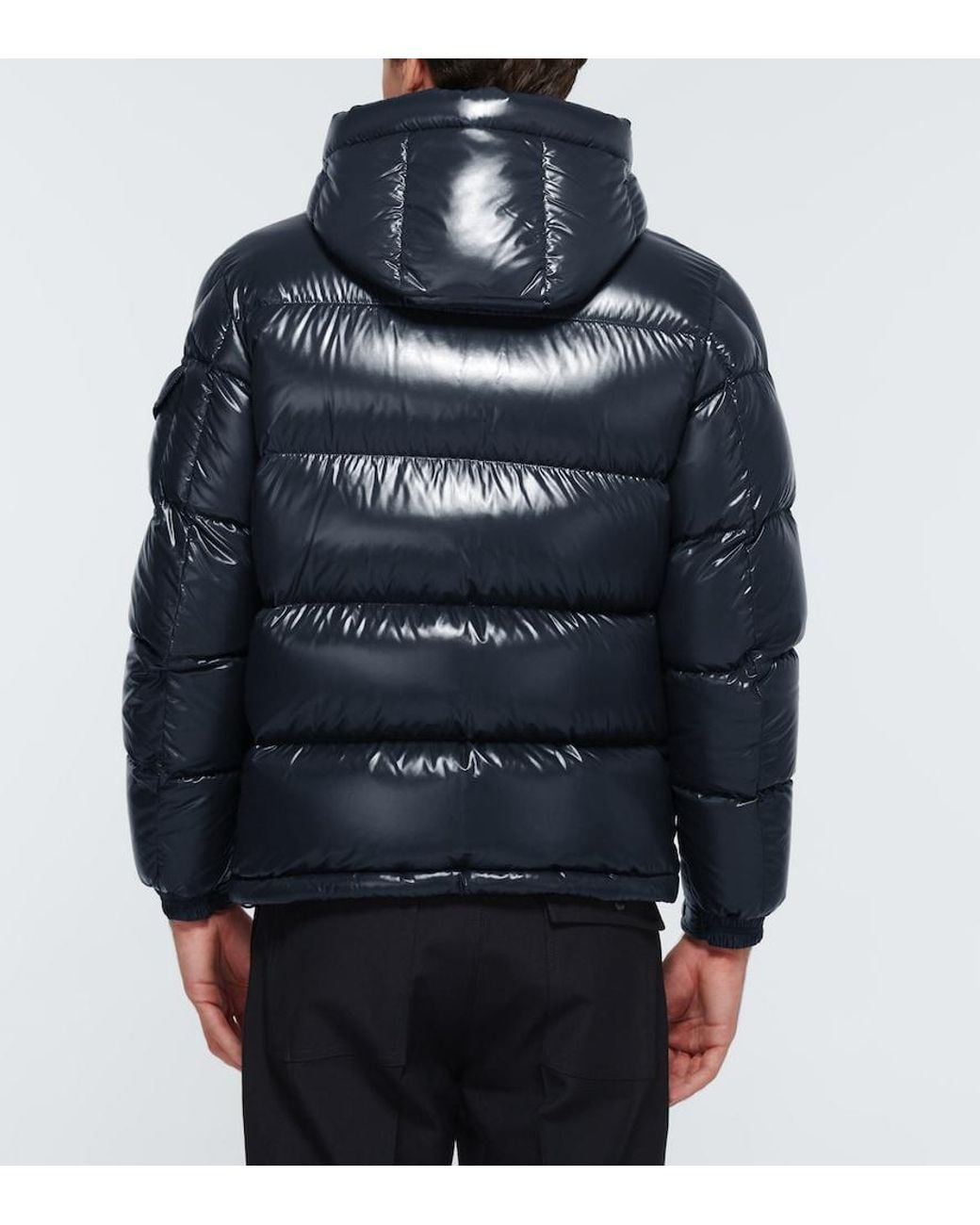 Moncler Blue Ecrins Down-Filled Jacket for men