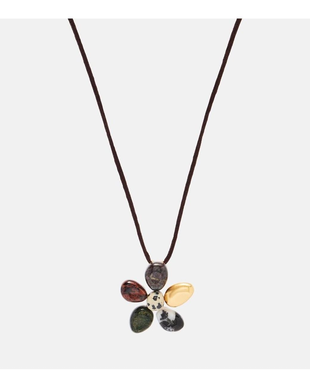 Zimmermann Metallic Norma 16Kt-Plated Pendant Necklace