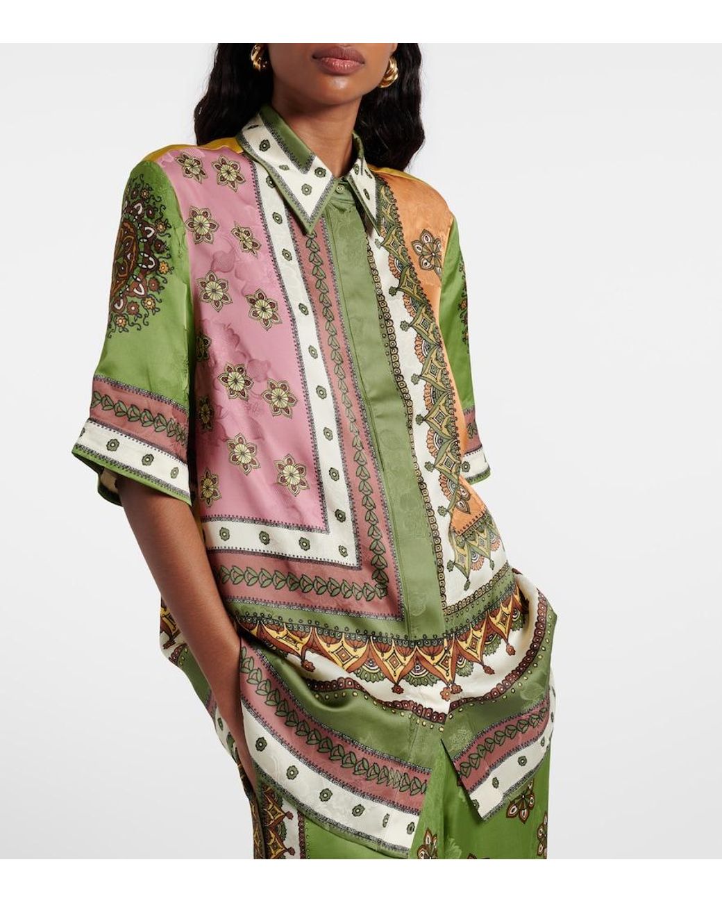 ALÉMAIS Multicolor Contina Jacquard Shirt