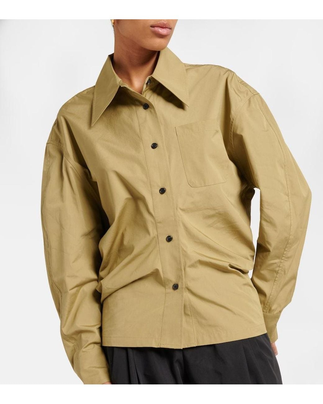 Co. Green Tton Poplin Shirt