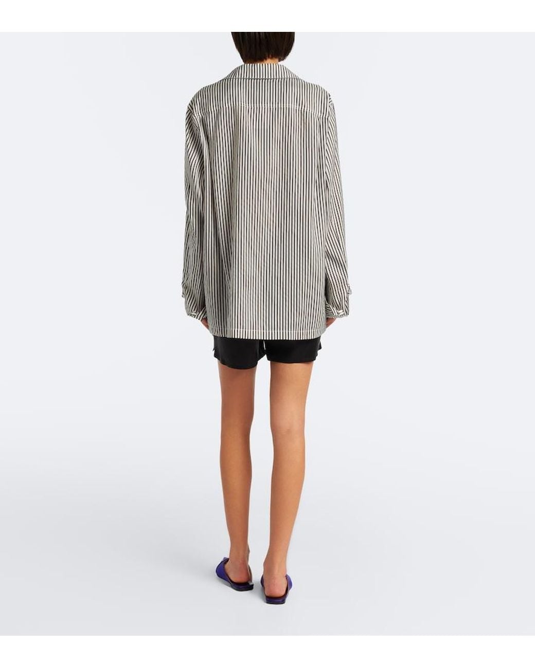 Tom Ford Black Silk Satin Pajama Shorts