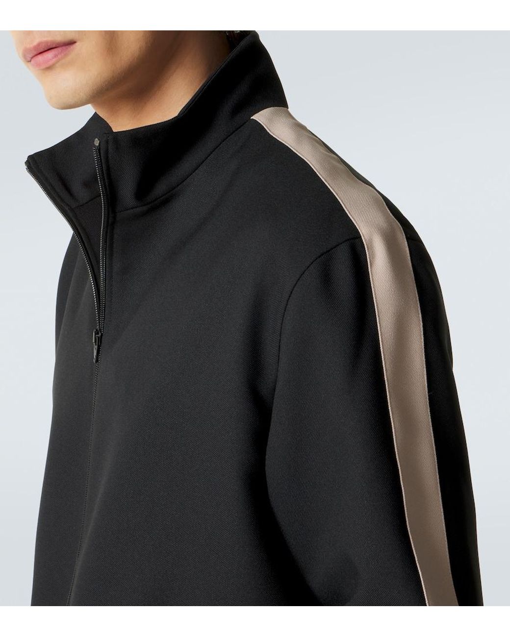 Valentino Black Jersey Sweatshirt for men