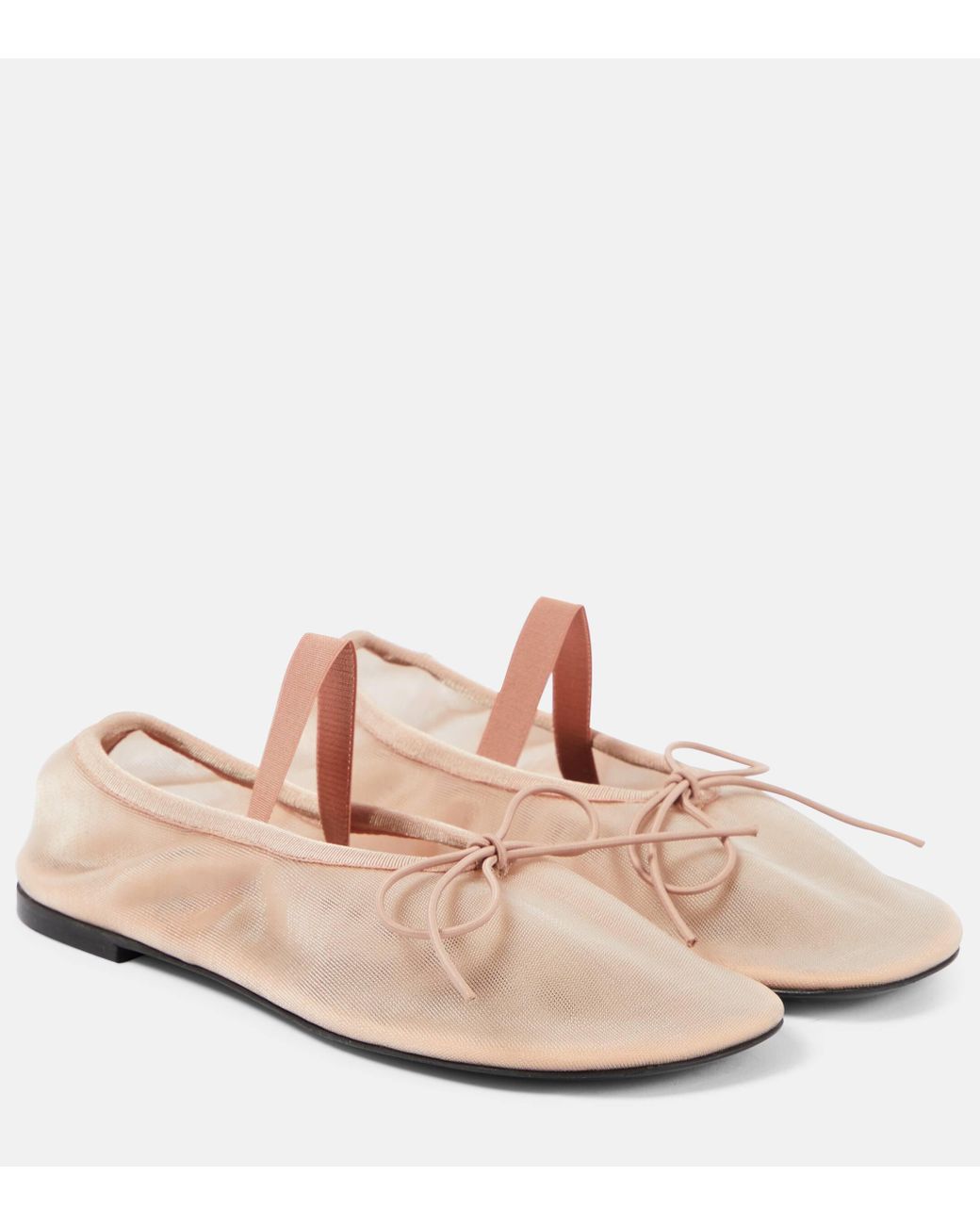 Proenza Schouler Glove Mesh Mary Jane Ballet Flats in Pink Lyst UK