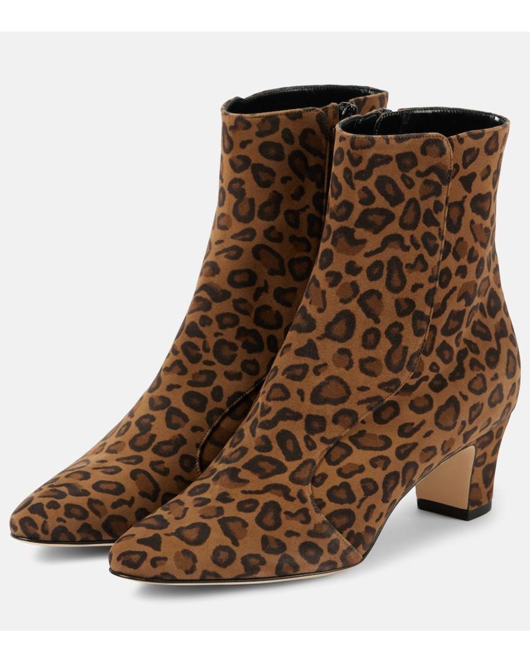 Manolo Blahnik Brown Myconia Suede Ankle Boots