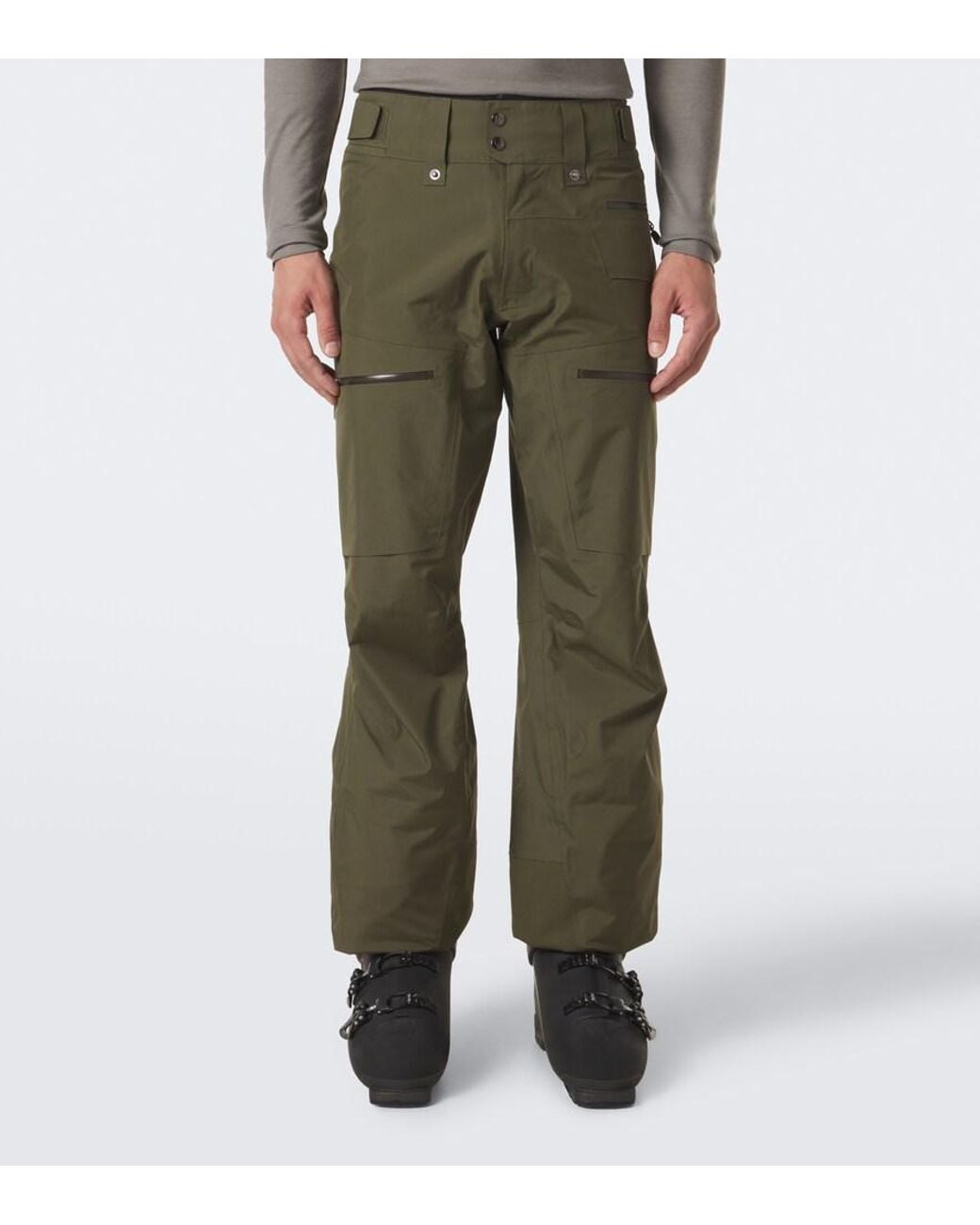 Norrona Green Lofoten Gore-Tex Ski Pants for men