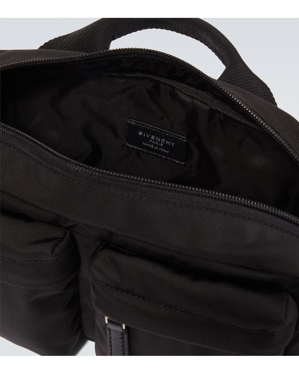 Givenchy Black Essential U Belt Bag for men