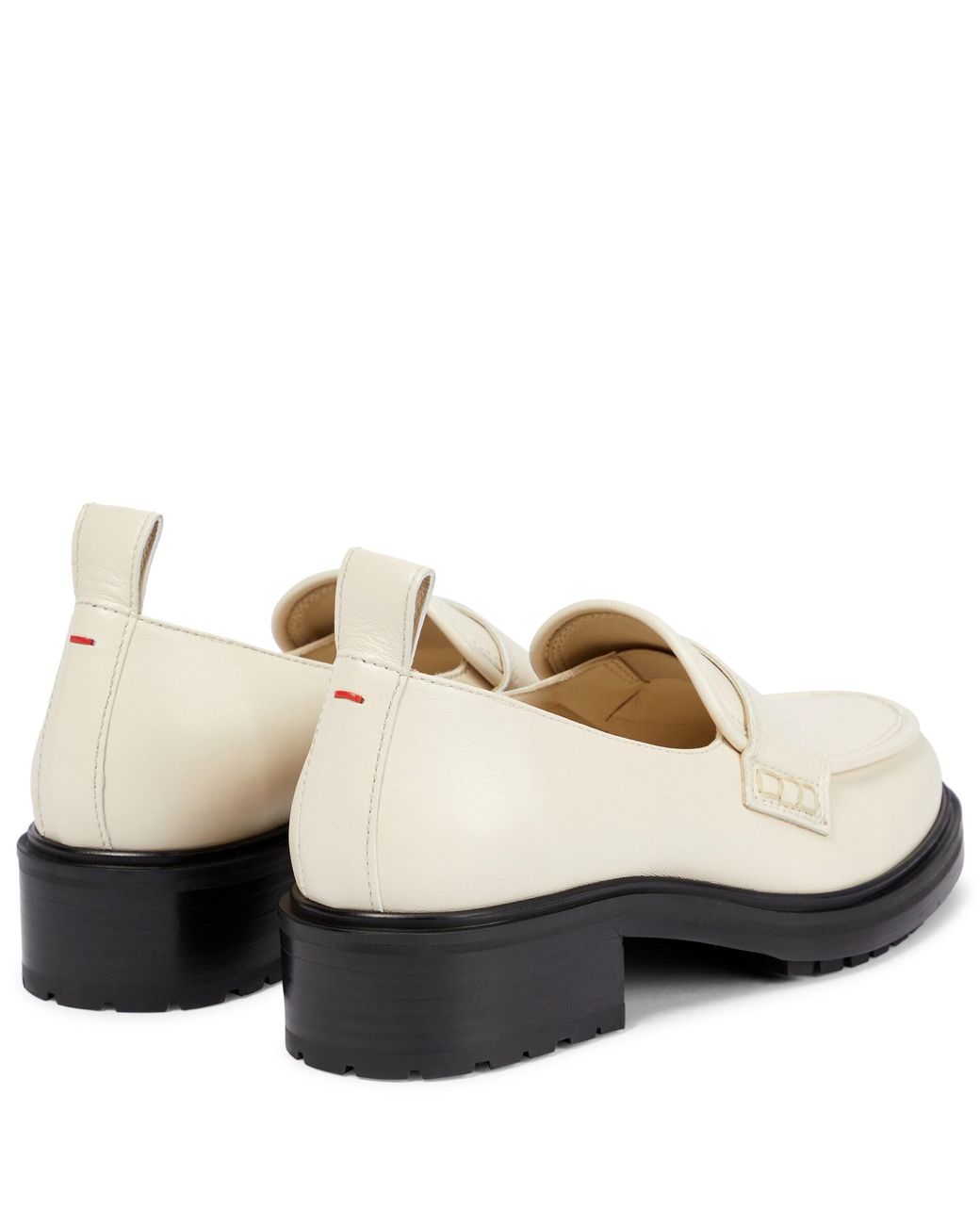 【関税込み】Aeyde オフホワイト Ruth ローファー Aeyde Ruth Leather Loafers | Lyst