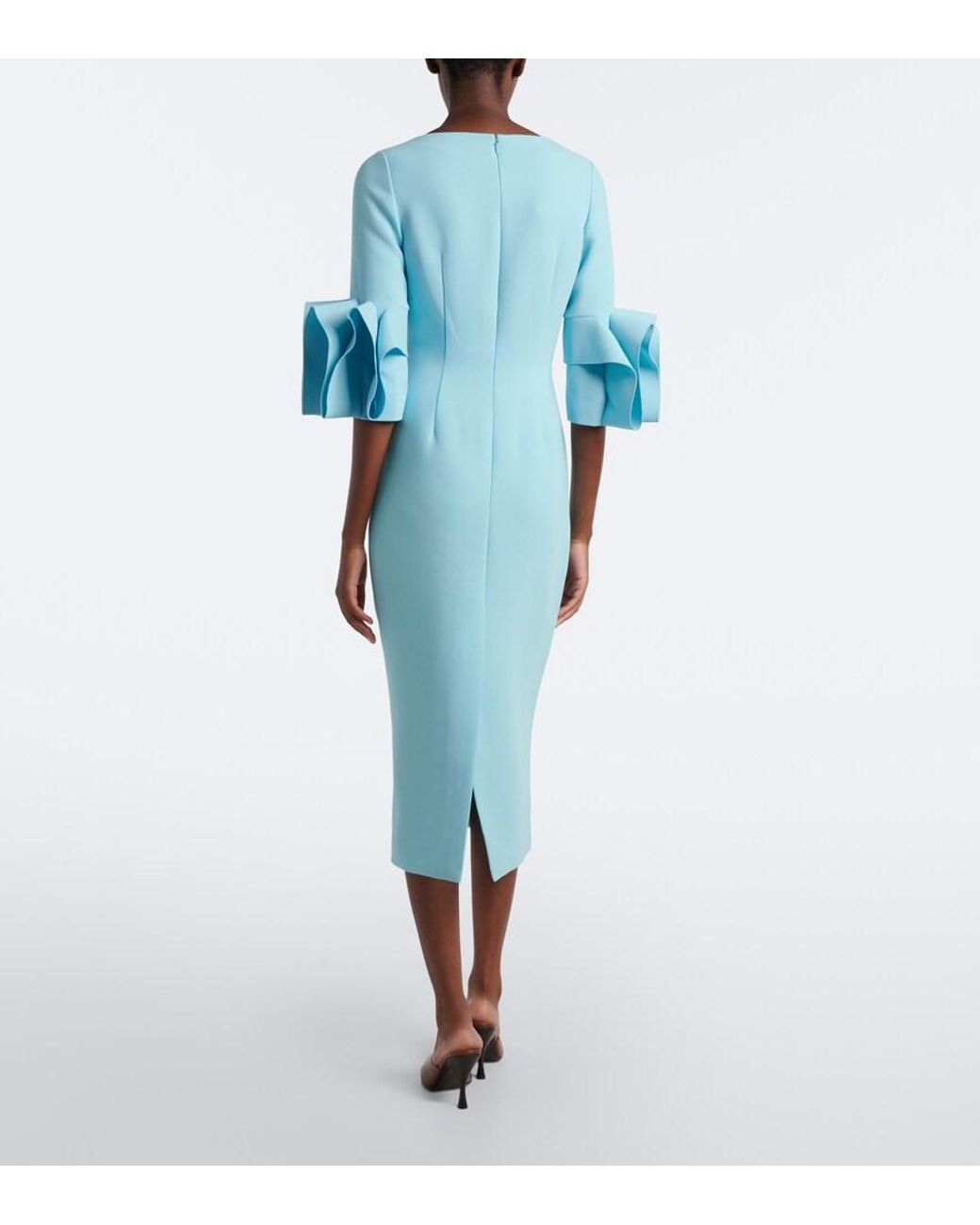 Roksanda Blue Eryl Cady Midi Dress