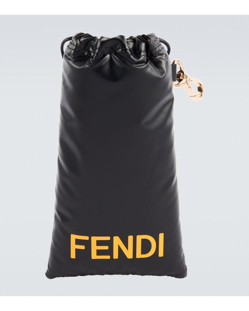 Fendi Gray Ff Squared Shield Sunglasses for men