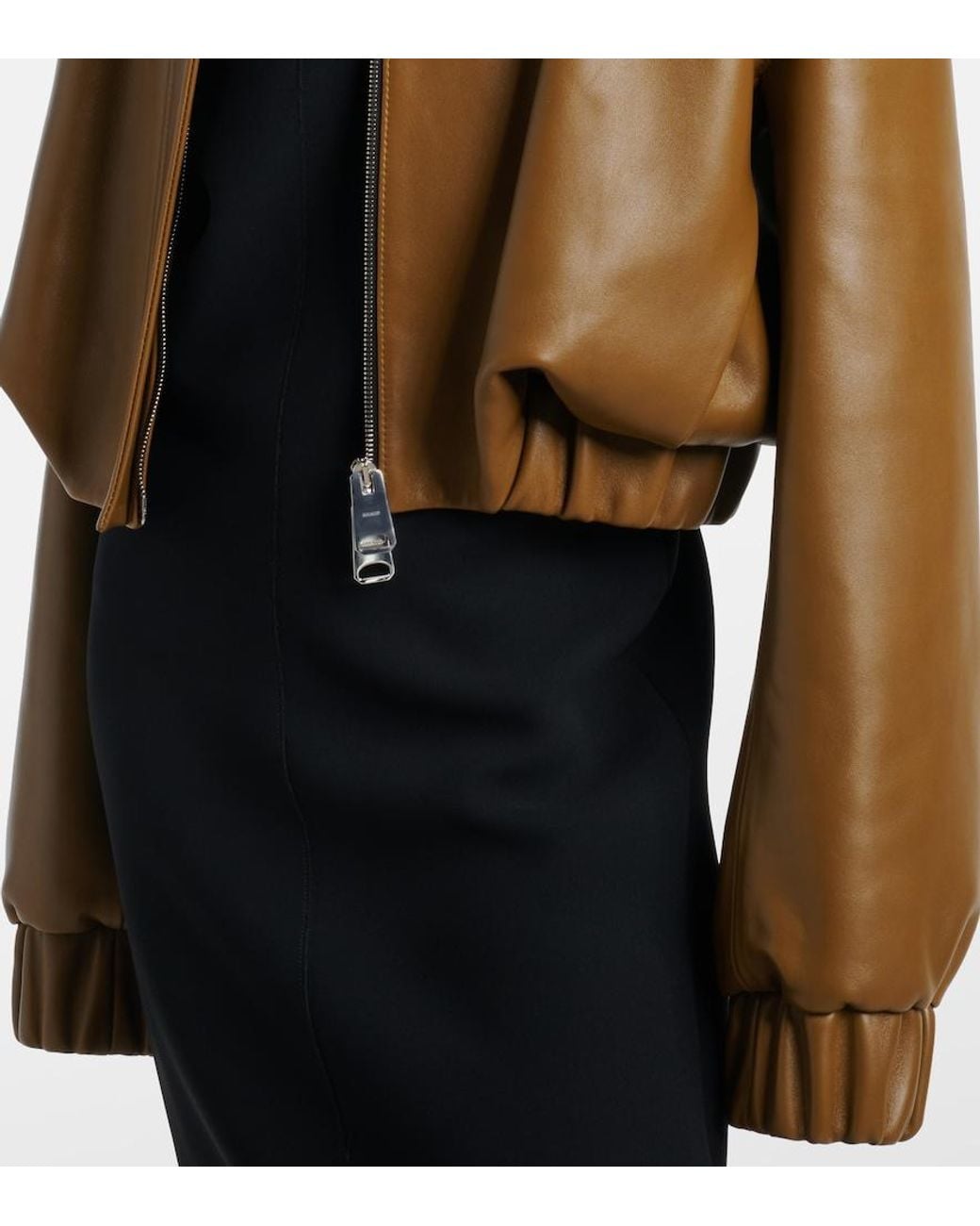 Khaite Natural Cordan Leather Jacket