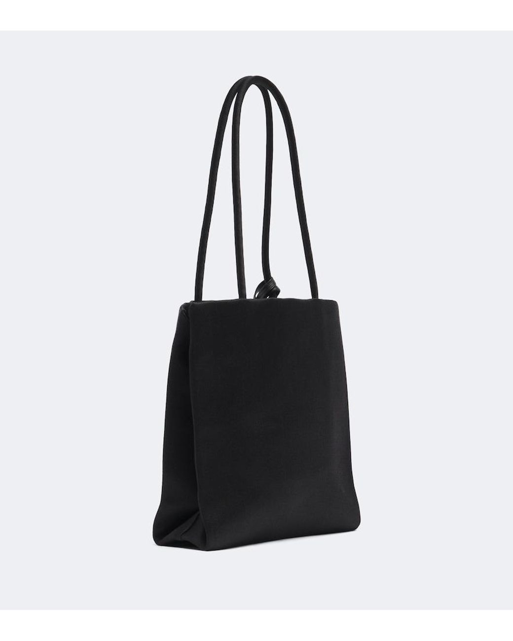 Magda Butrym Black Julia Small Satin Shoulder Bag