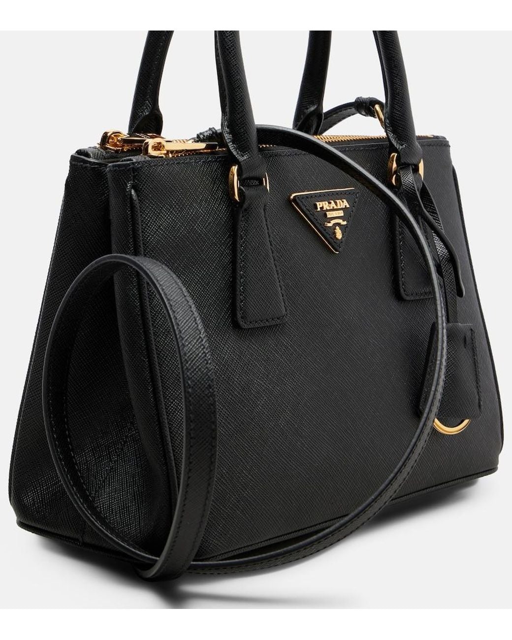 Prada Black Small Galleria Handbag