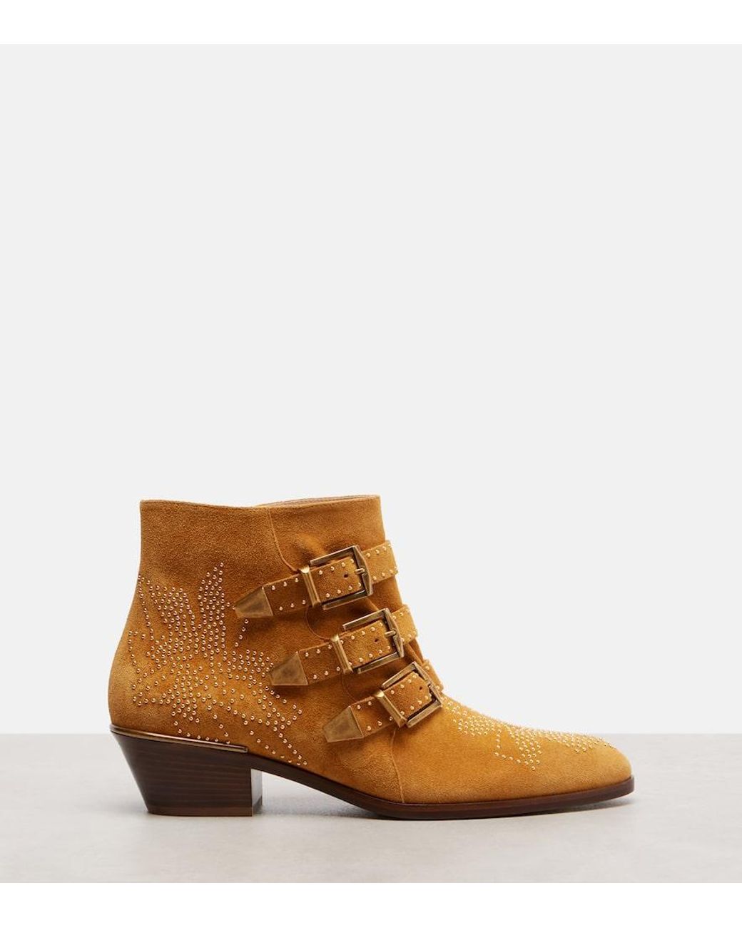 Stivaletti Susanna di Chloé in Brown