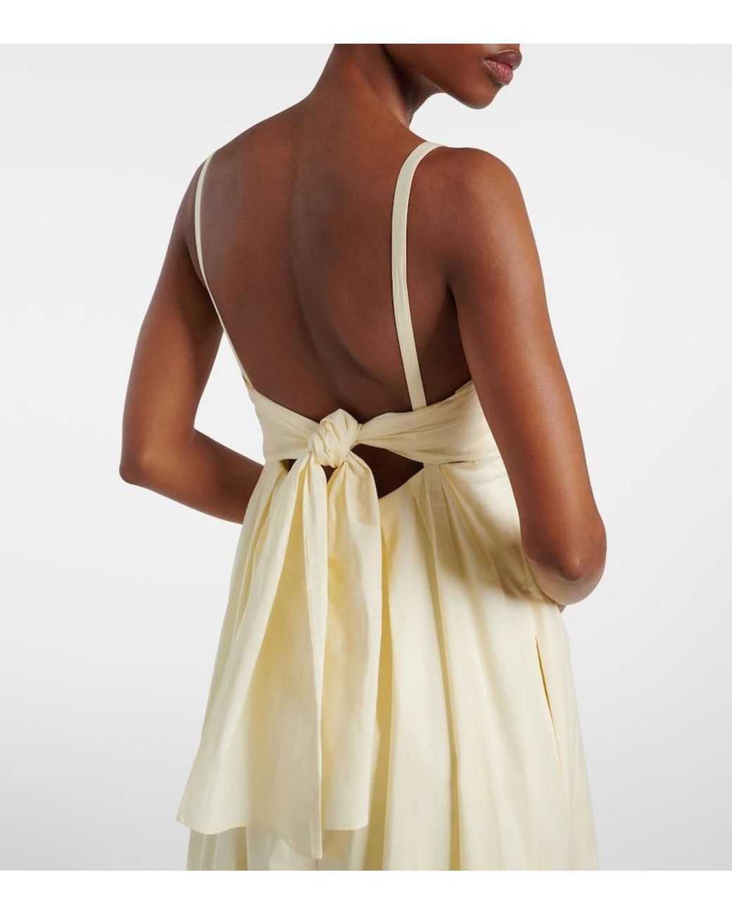 Proenza Schouler White Label Claudine Poplin Midi Dress