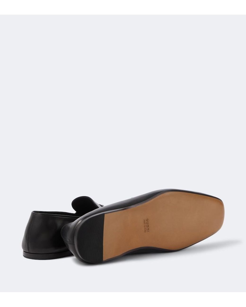 Gucci White Ragazzo Horsebit Leather Loafers for men