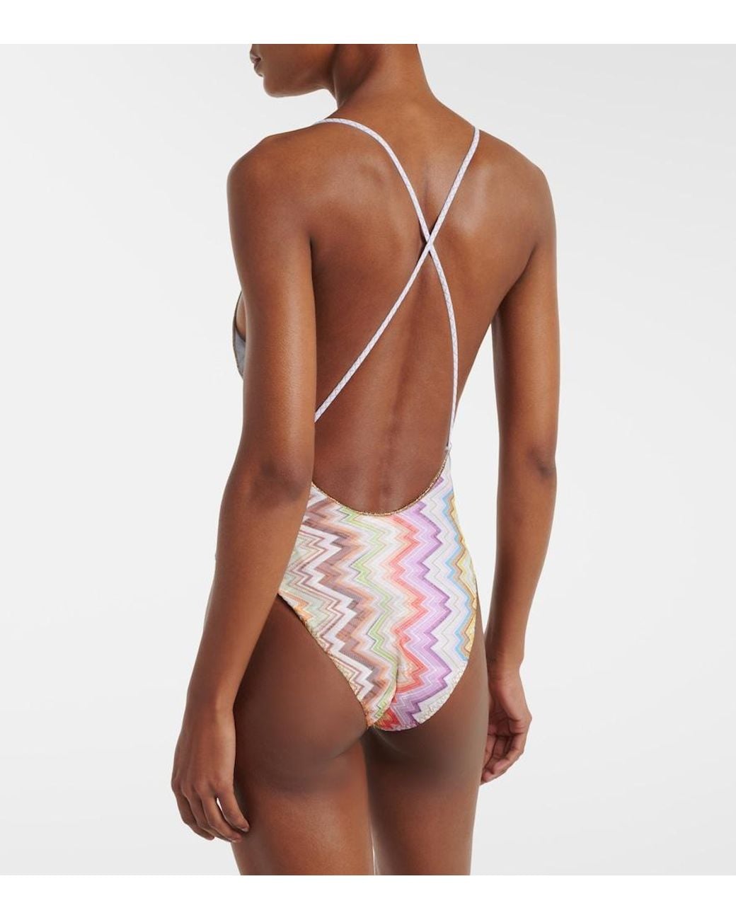 Missoni Pink Zigzag Swimsuit