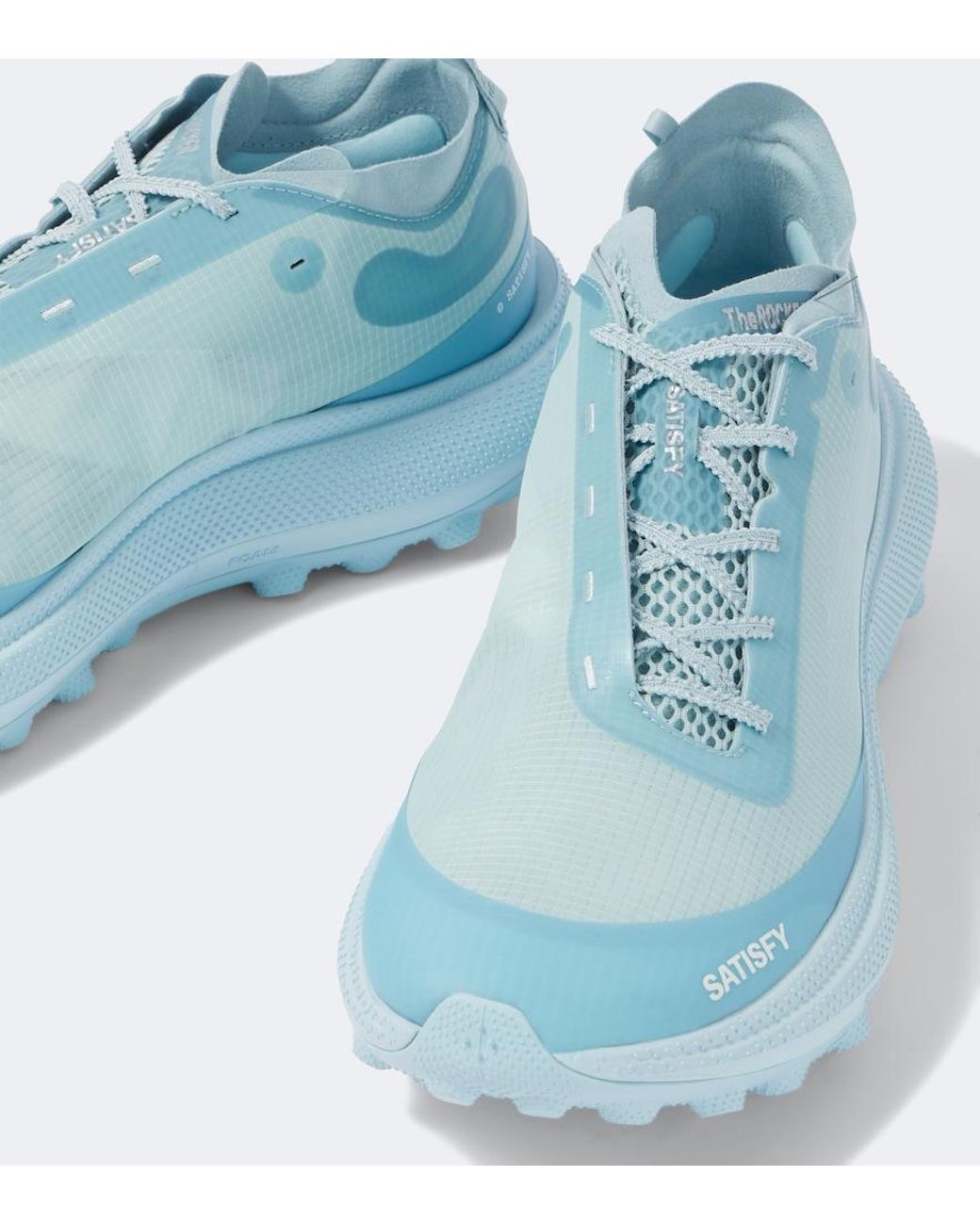 Satisfy Blue Therocker Running Shoes for men