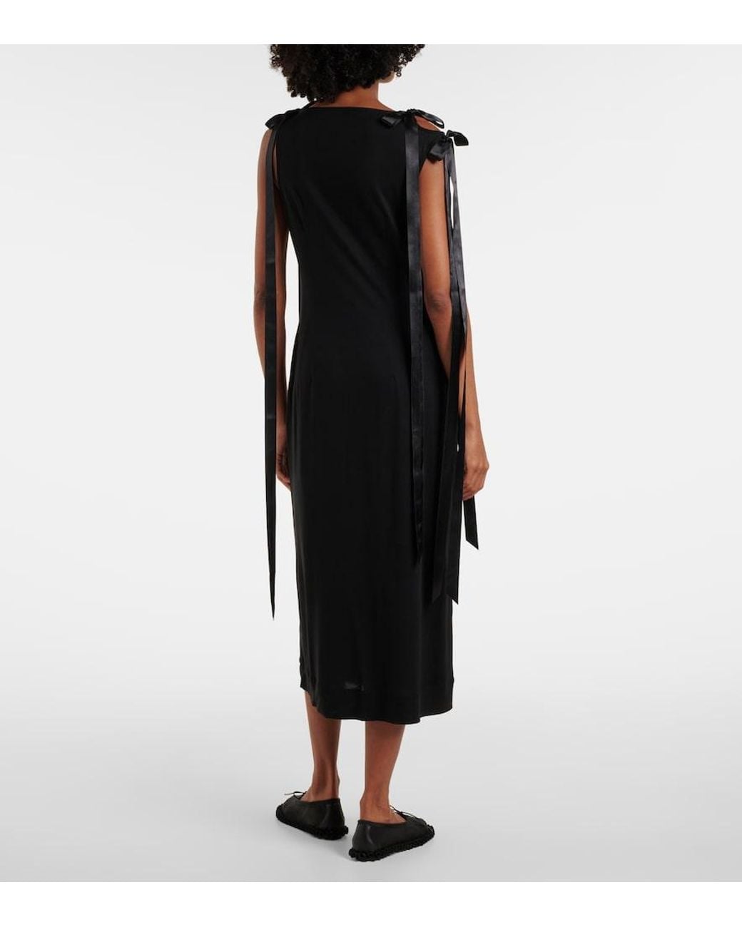 Abito Midi di Simone Rocha in Black