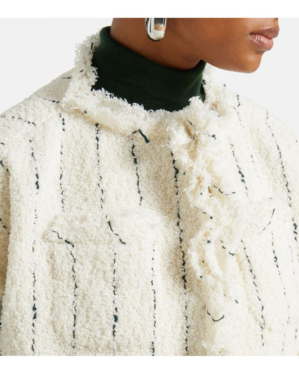Sacai Natural Tweed Vest