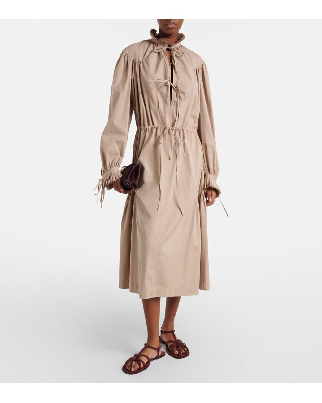 Herbert Levine Brown The Catch Suede Sandals