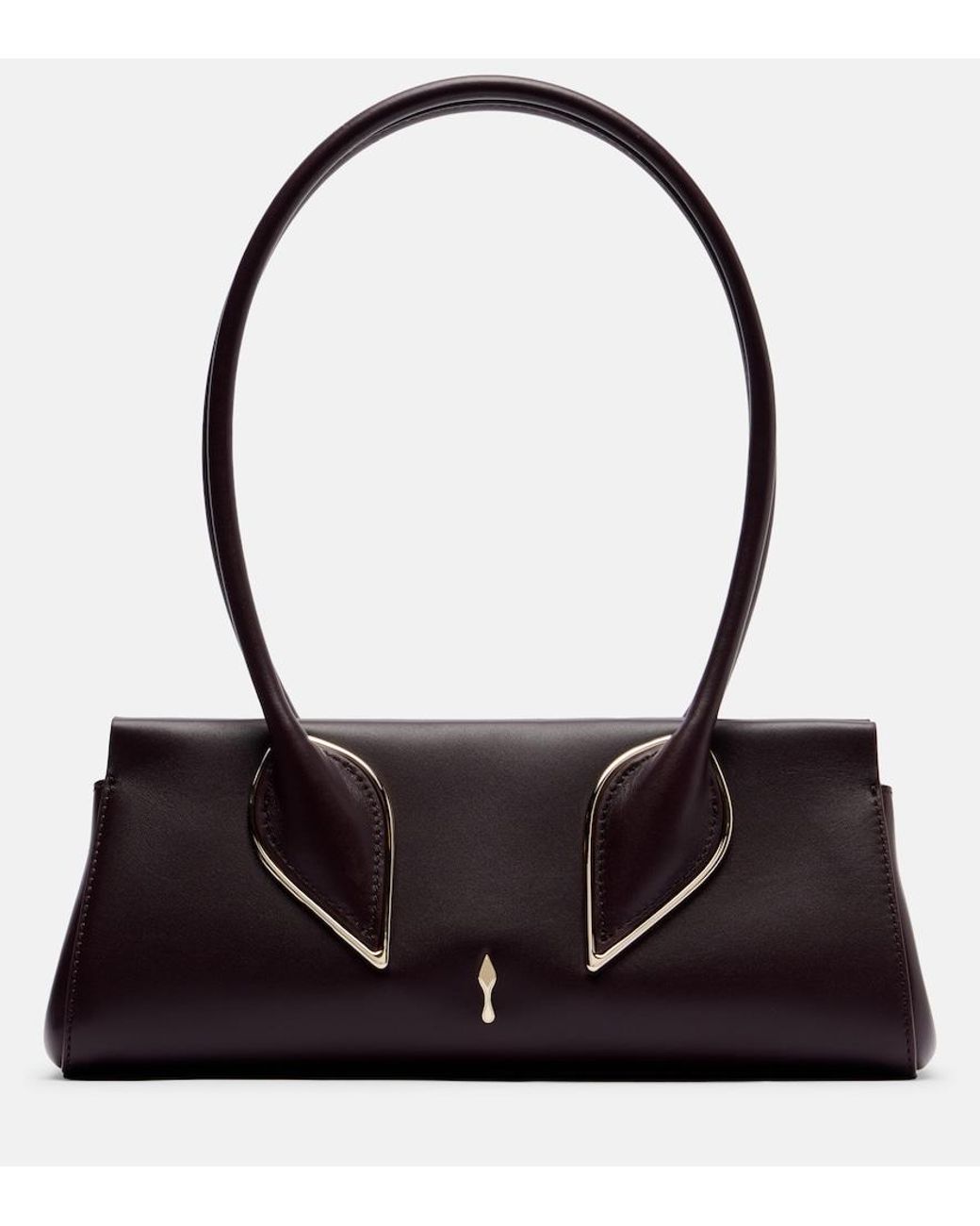 Christian Louboutin Black Venus Small Leather Tote Bag