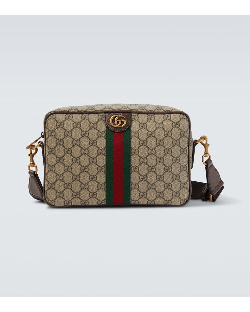 Sac Ophidia Gg Canvas Gucci pour homme en coloris Green