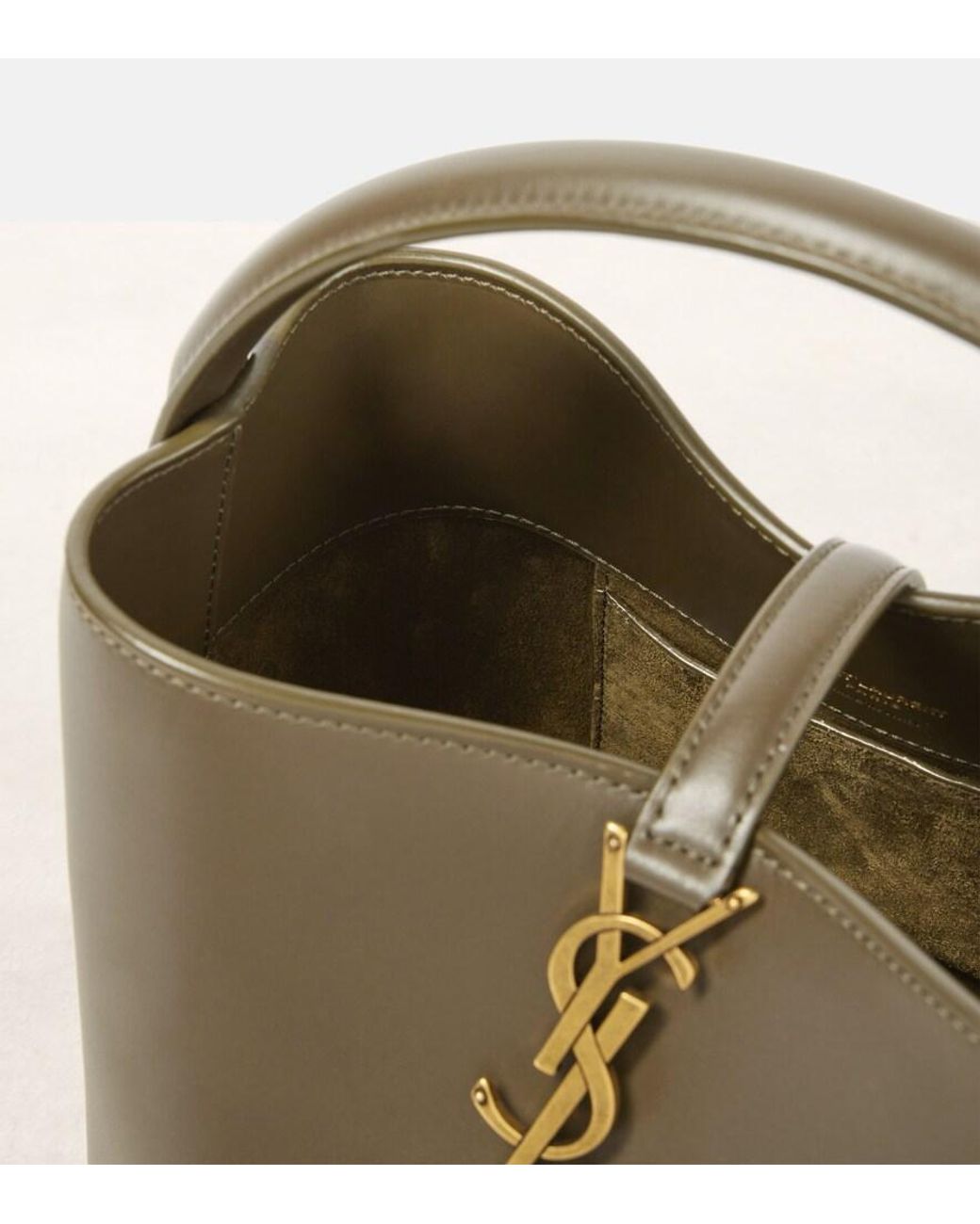 Saint Laurent Green "le 37" Bucket Bag