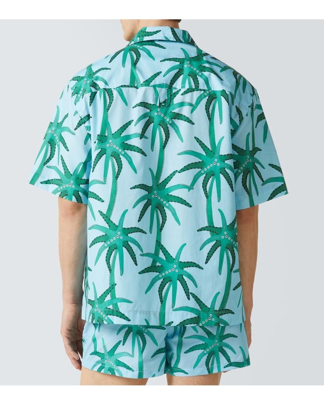 Jacquemus Blue La Chemise Jean Shirt for men