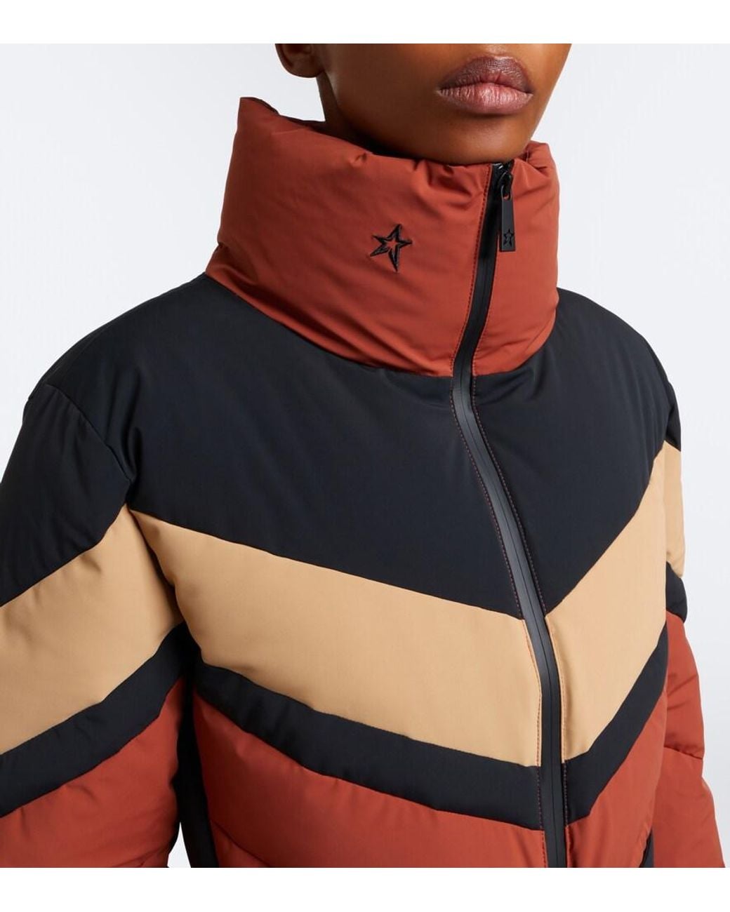 Perfect Moment Red Jg Belted Down Ski Jacket