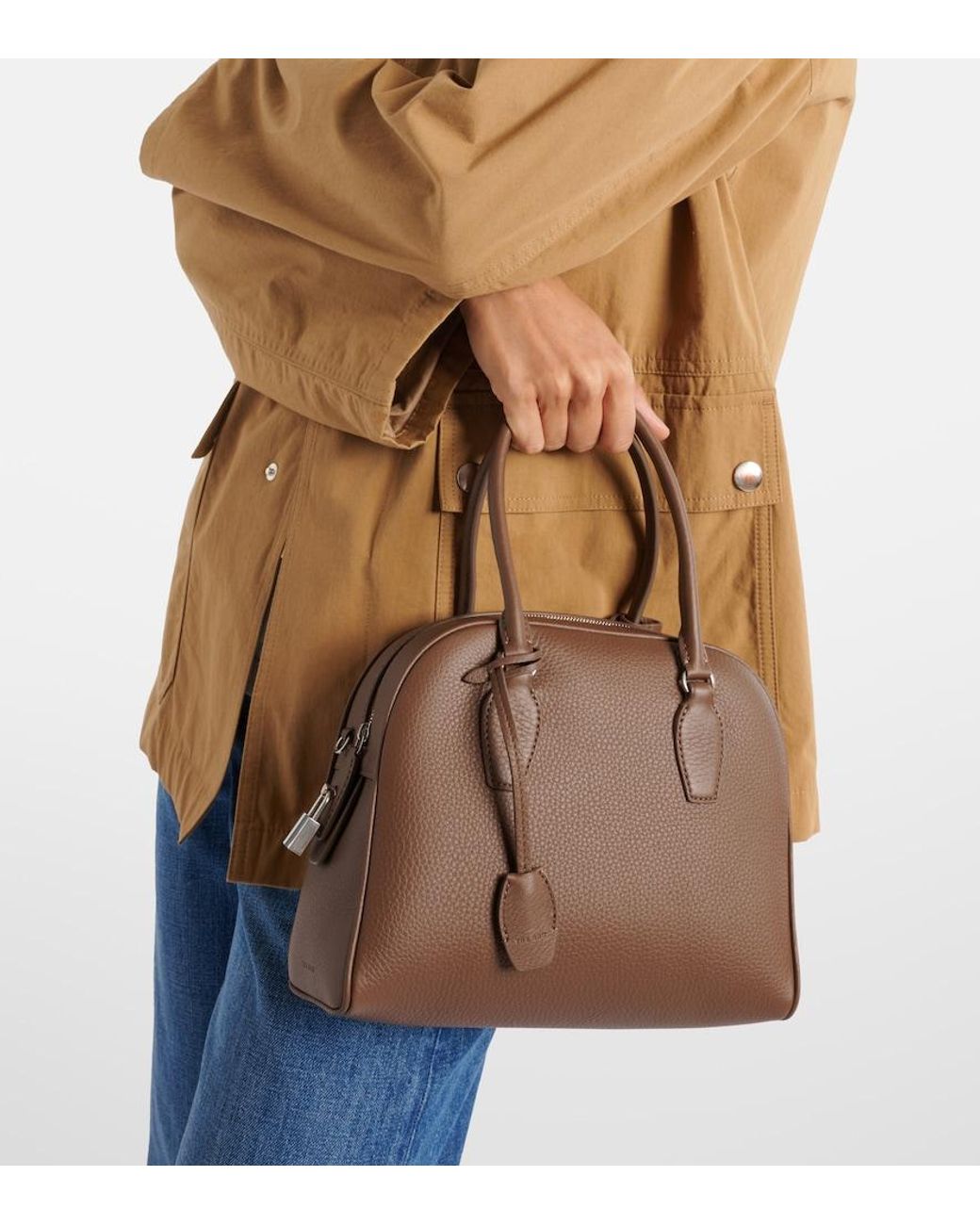 Borsa India 10 Small di The Row in Brown