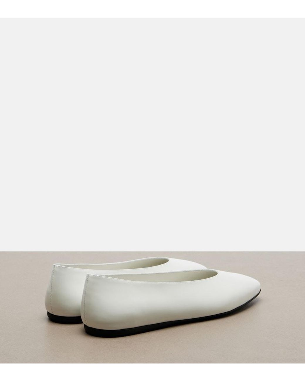 Ballerine di Prada in White