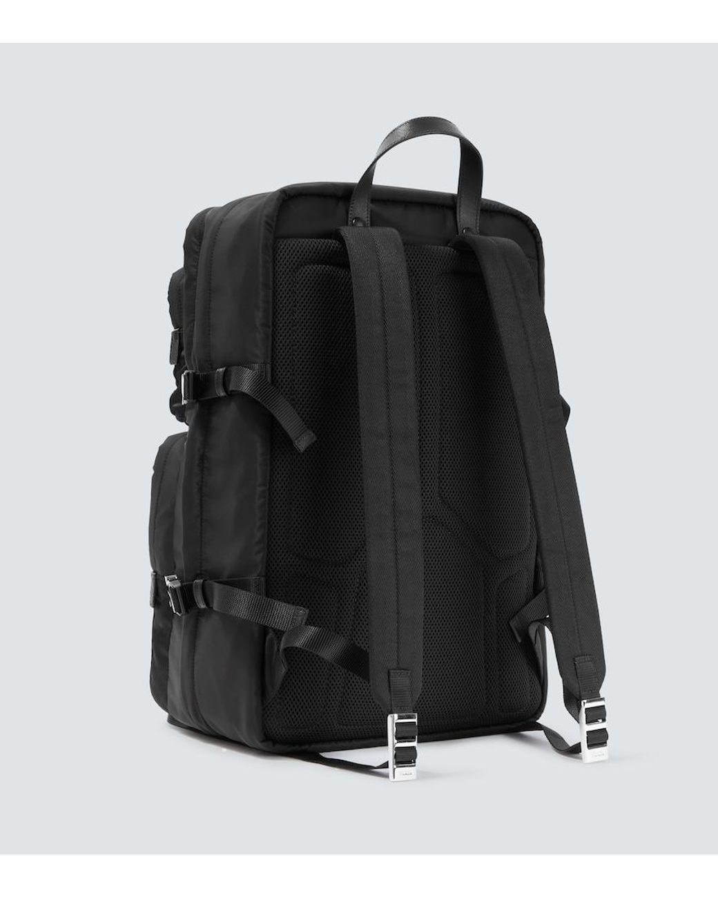 Prada Black Re-Nylon Backpack for men