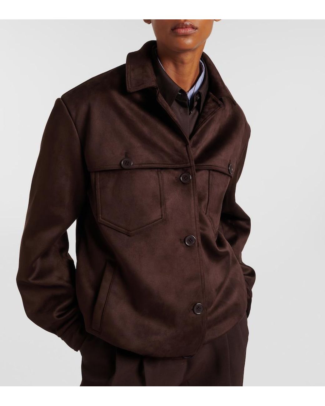 Frankie Shop Brown Hester Jacket