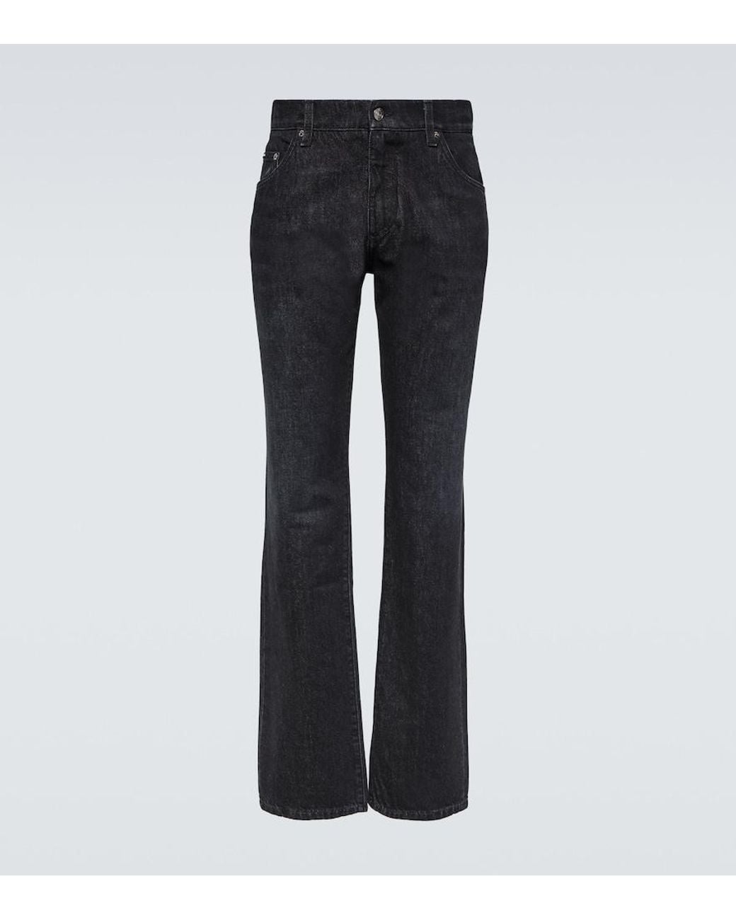Dolce & Gabbana Blue Distressed Slim Jeans for men