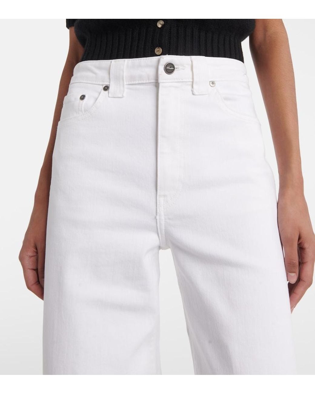 Jeans Flared Dane Khaite de color White