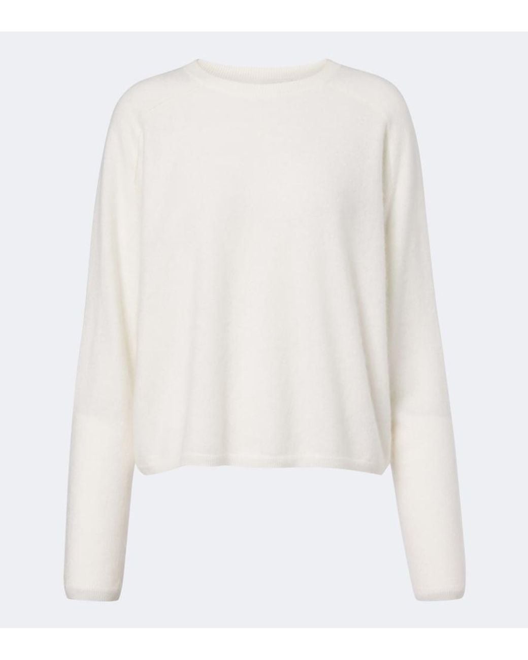 Lisa Yang White Lexia Cashmere Sweater