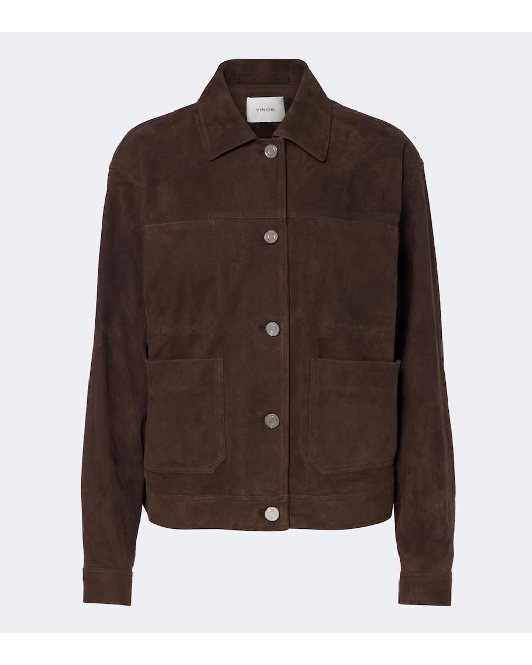 Vince Brown Suede Jacket