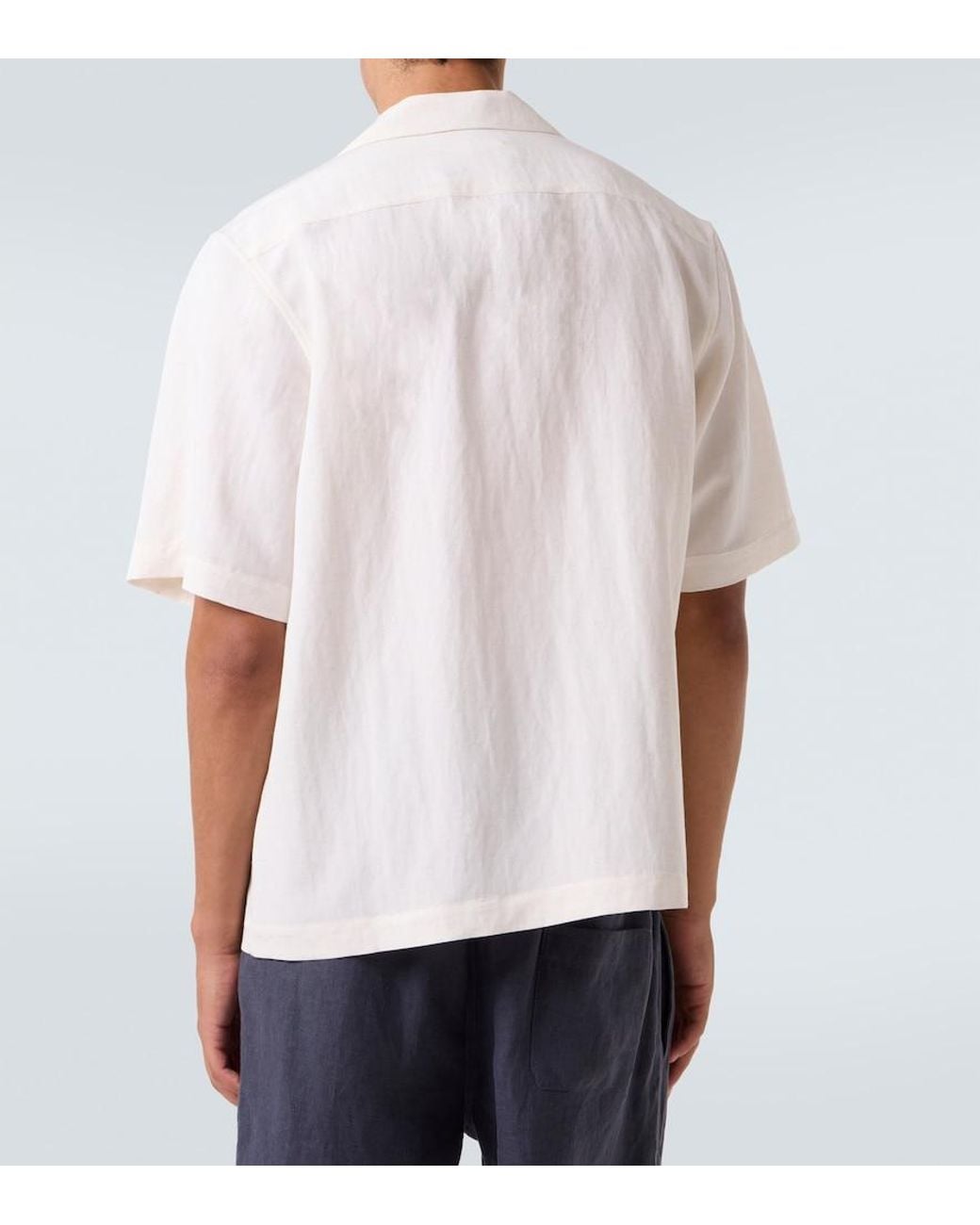 Chemise Brodee Commas pour homme en coloris White