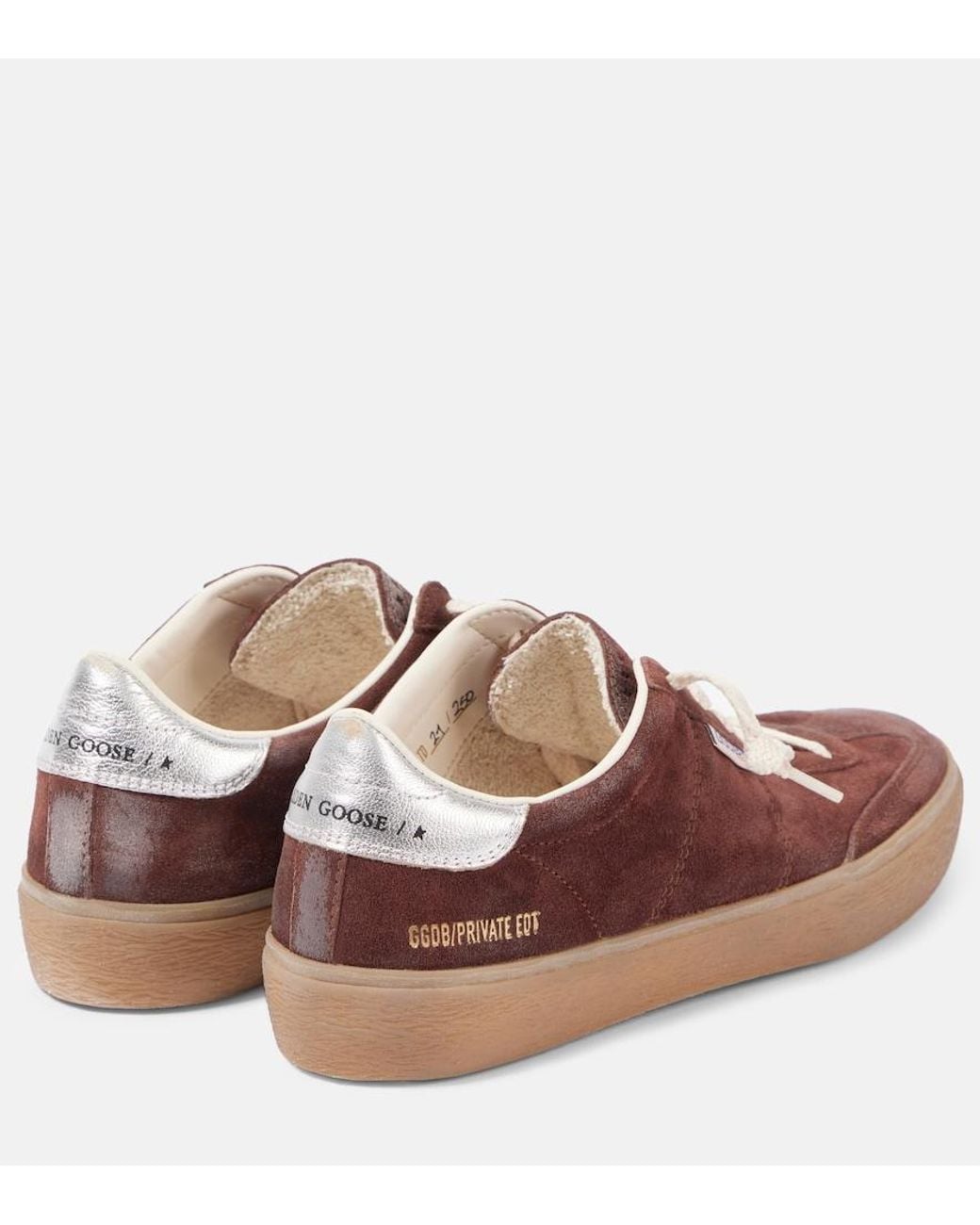Golden Goose Deluxe Brand Brown Soul Star Suede Sneakers