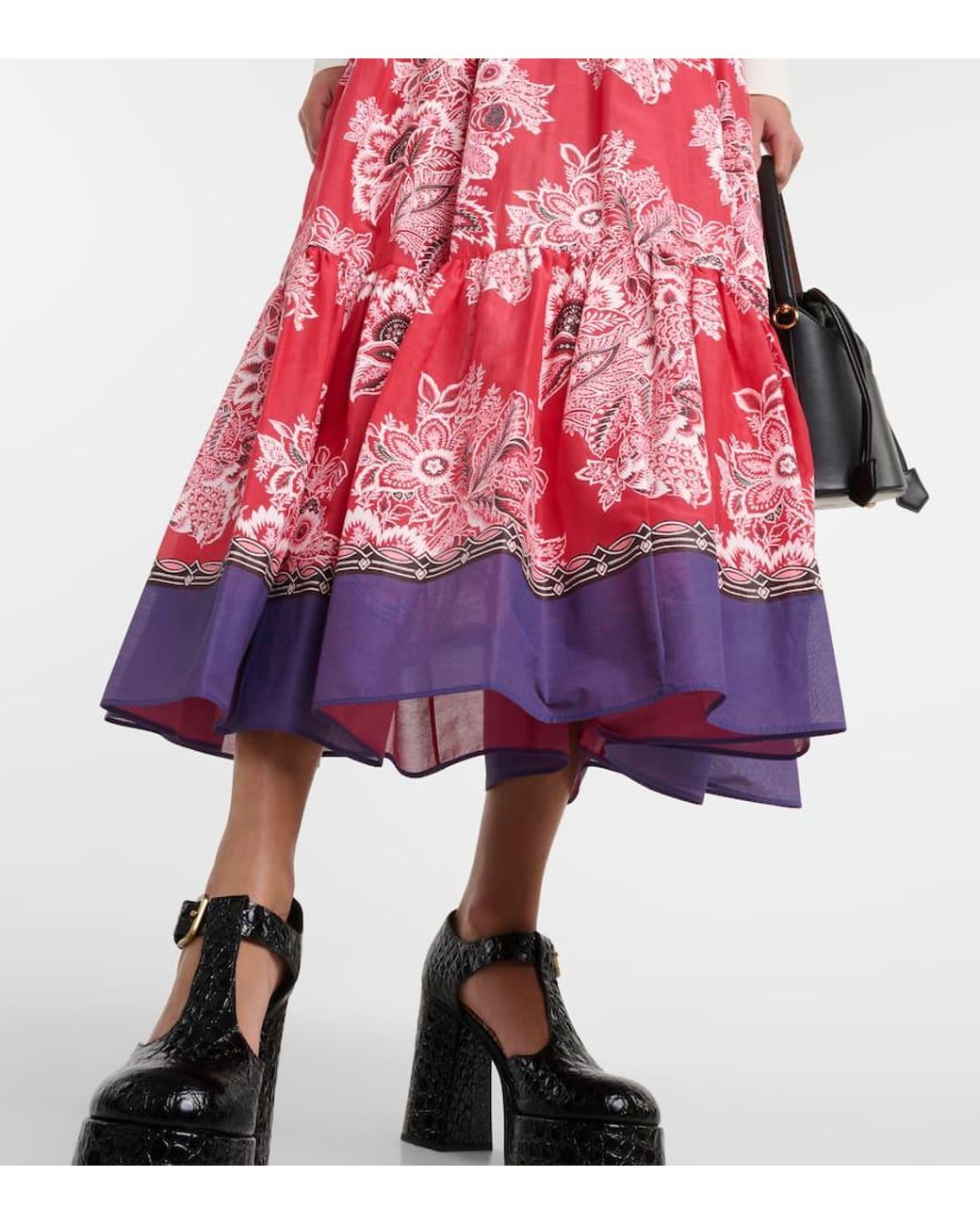 Etro Red Skirts