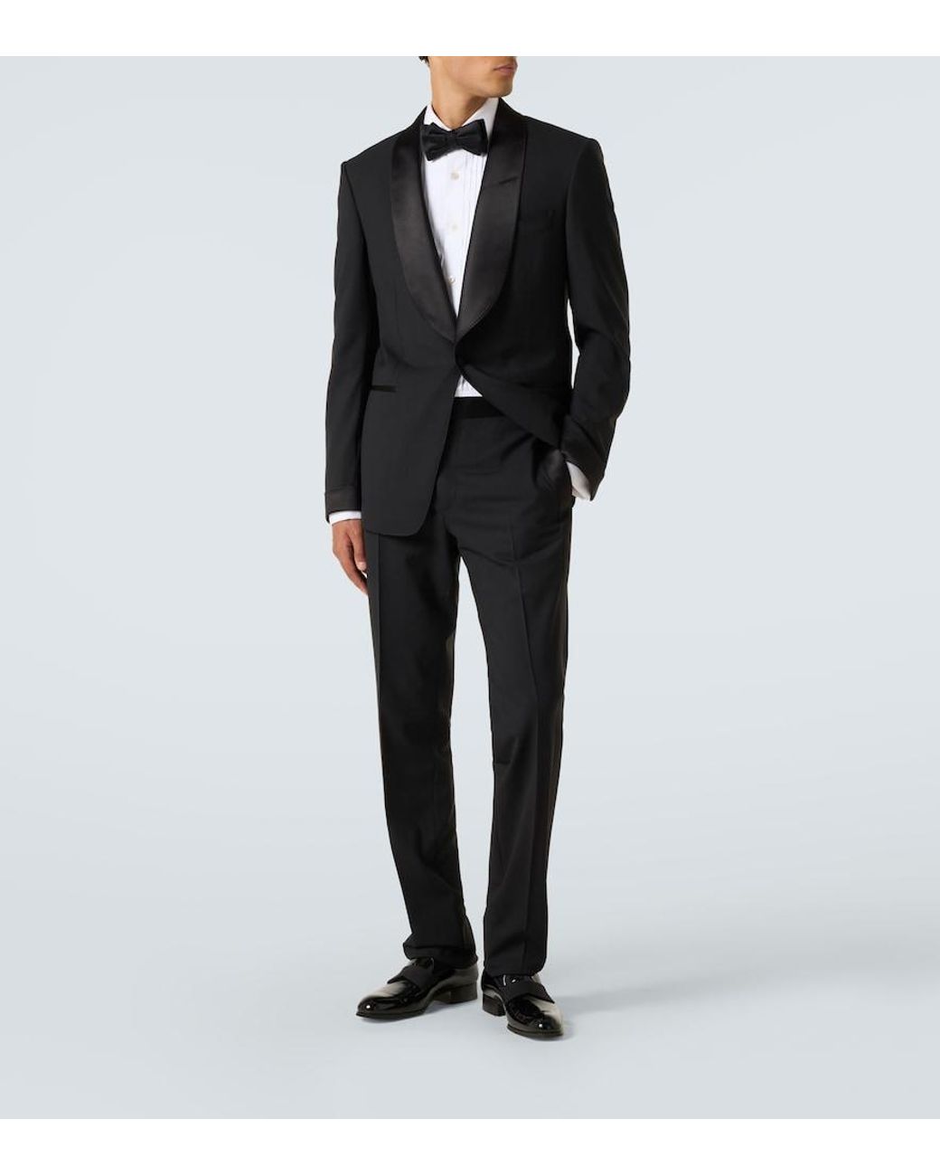 Tom Ford Black Wool-Blend Tuxedo for men