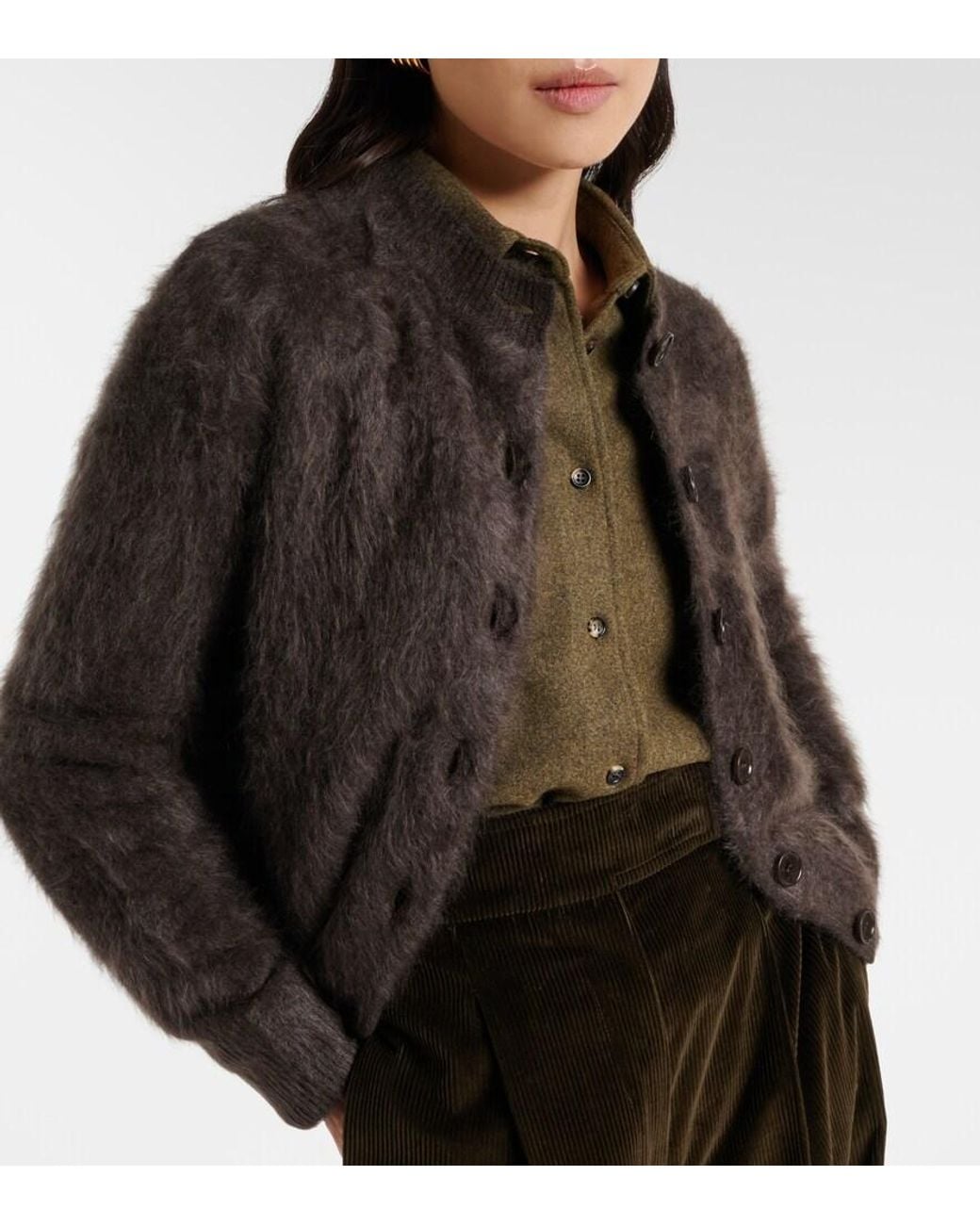 Lisa Yang Black Azalea Cashmere Cardigan