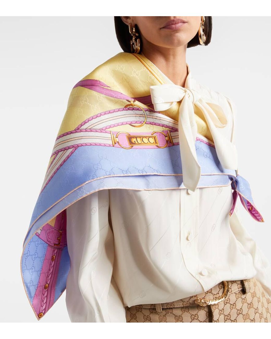 Sciarpa di Gucci in Pink