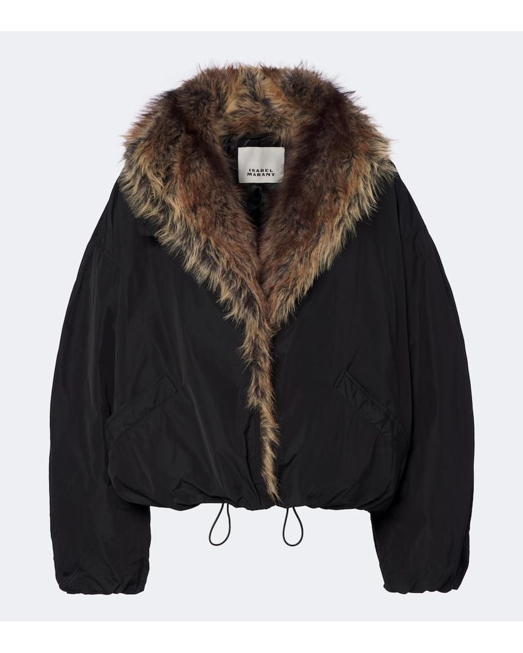 Isabel Marant Black Charone Parka