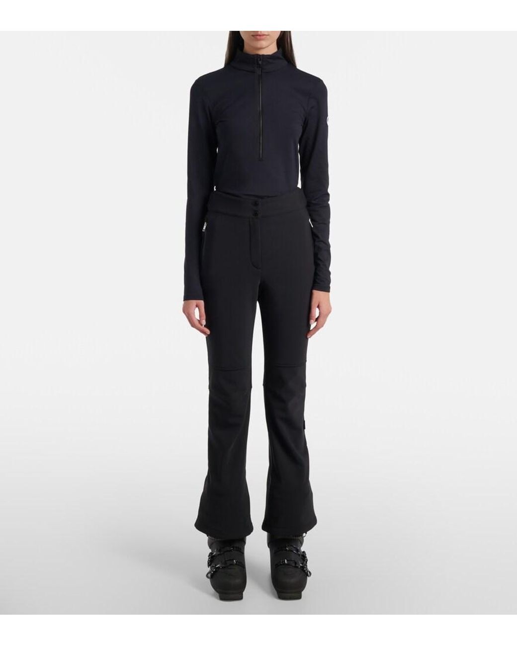 Yves Salomon Blue Flared Ski Pants