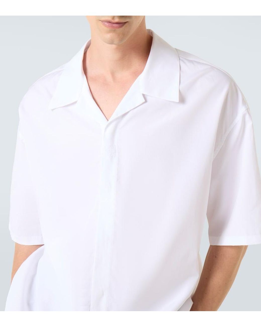 Camicia Bowling di Loewe in White da Uomo