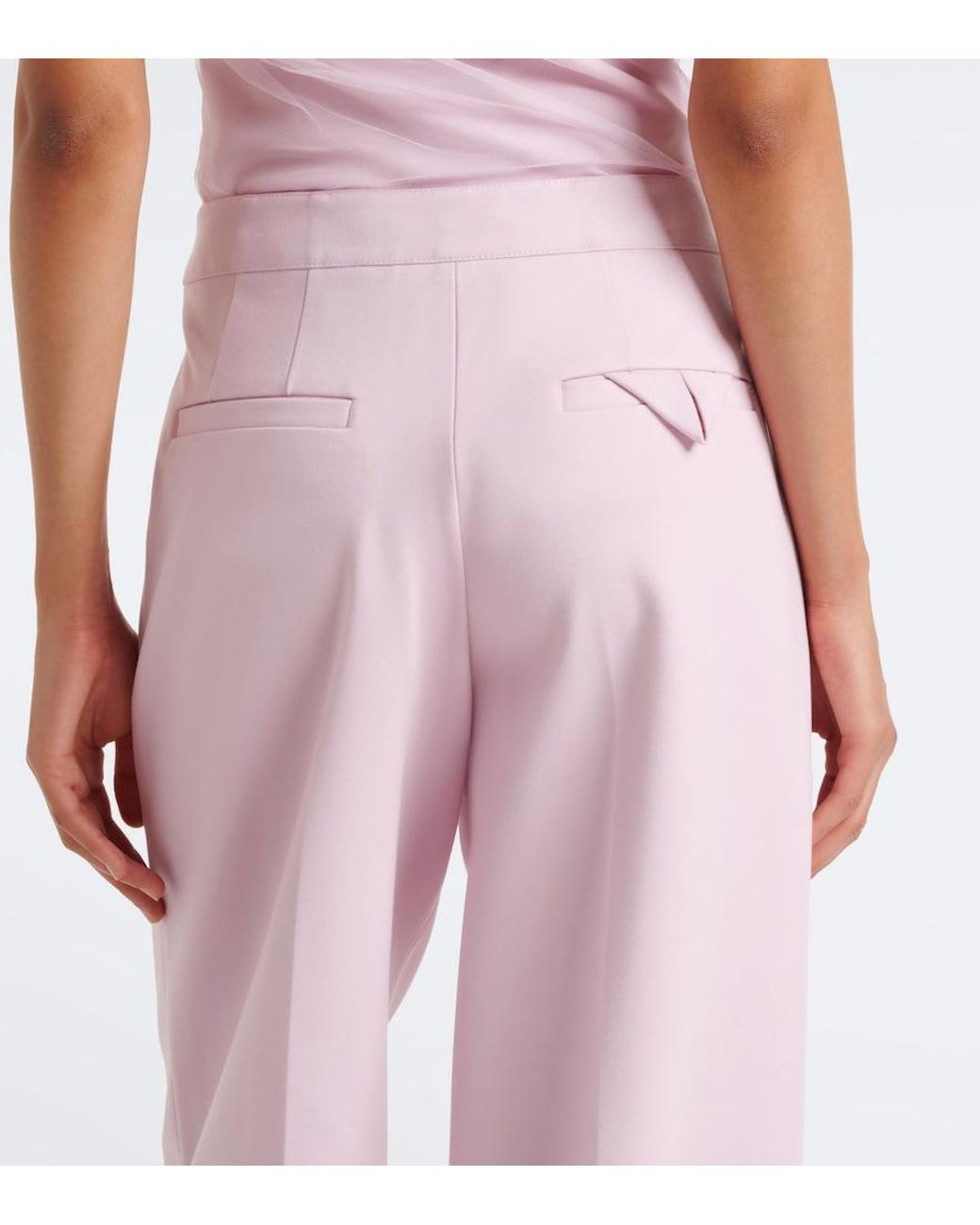 Dorothee Schumacher Pink Emotional Essence Jersey Wide-Leg Pants