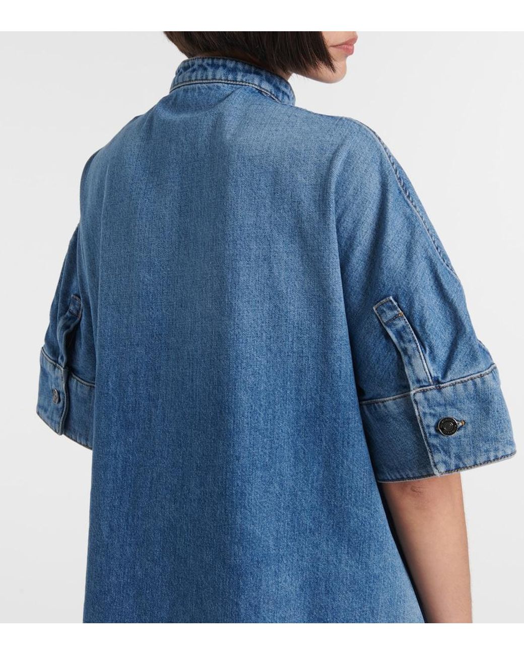 Givenchy Blue Denim Minidress