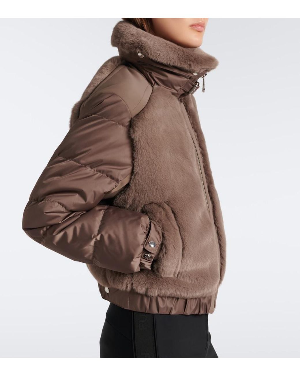 Fusalp Brown Lenagima Down Ski Jacket